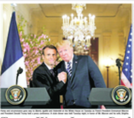 WallStreetJournalFrontPageApril252018MaceonTrump